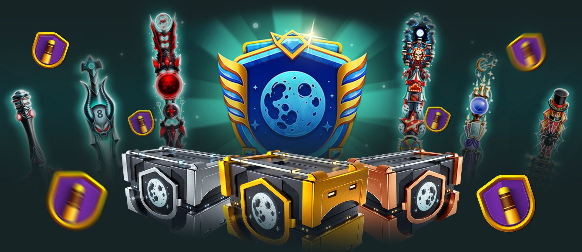 <b>SEPT 30 - NOV 4</b>  | Progress Your Moonlight Cue Collection